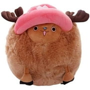 One Piece Tony Tony Chopper Plush Toy Stuffed Doll Multiple Style (Pink, L(13.7in))