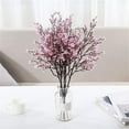 thumbnail image 5 of Artificial Flowers Artificial Flowers Bouquet, Faux Gypsophila Flowers Silk Flower for Home Kitchen Restaurant Centerpieces Wedding Table Party Decoration (Pink), 5 of 8