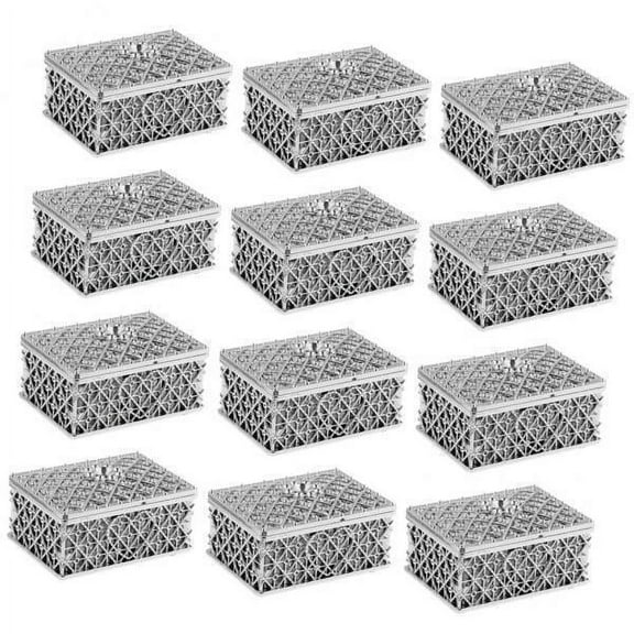 2x 12pcs Pack Gridding Shape Candy Wedding Favors