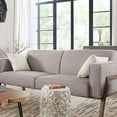 thumbnail image 3 of Nova Lifestyle PILLOW16BO2PK 16 in. Square Accent Pillows, Bone Boucle Textured Fabric - Set of 2, 3 of 7
