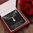 thumbnail image 2 of Alluring Necklace On Mother's Day for stepmom, jewelry gifts to unbiological mom, Stepmother Gift with personalized message card, 2 of 3