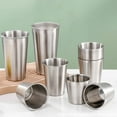 thumbnail image 2 of FACEGA Stainless Steel Cups,Food-Grade Material Tea Cups,Easy to Clean Tough Material Thermos Coffee Travel Mug,500Ml, 2 of 4