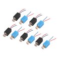 thumbnail image 1 of 10Pcs DC 3V 11000RPM Motor de Vibración Cuadrado para Teléfono Móvil 0408 con Cable, 1 of 2