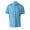 Bimini Blue, variant on Paragon Men's Anti Microbial 30 Upf Protection Polo Shirt, Style 100