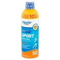 thumbnail image 2 of Equate Sport Sunscreen Continuous Spray, SPF 50, 10 fl oz, 2 of 5