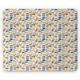 thumbnail image 1 of Transportation Mouse Pad, Colorful Repetitive Waste Vehicles Pattern in Various Shapes and Colors, Rectangle Non-Slip Rubber Mousepad, Multicolor, by Ambesonne, 1 of 2