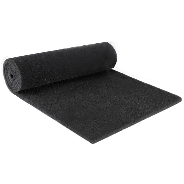 Filtros de Aire Acondicionado Extra Grandes Recortables: Filtros Purificadores de Aire con Almohadilla de Carbón, Rollo de Prefiltro con Almohadilla de Espuma.