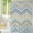 Bohemian Chevron Multicolor, variant on Blue Floral Shower Curtain Set Cute Daisy Girl Bathroom Curtain, Waterproof and Durable Polyester Fabric,Includes 12 Hooks, Modern Aesthetic Decor Colorful Flower Shower Curtain 72x72 inch