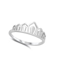 thumbnail image 4 of Crown Queen Princess Toe Ring .925 Sterling Silver Band Jewelry Female Male Unisex Size 7, 4 of 4