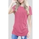 thumbnail image 2 of Camiseta Ocasionales Botón Apariencia Atractiva Mujeres METRO, 2 of 9