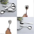 thumbnail image 5 of 6PCS SquareHead Stainless Steel Spoons, Ice Cream Spoons, Arithmeticn Spoons, Rice Spoons, Soup Spo, 5 of 5