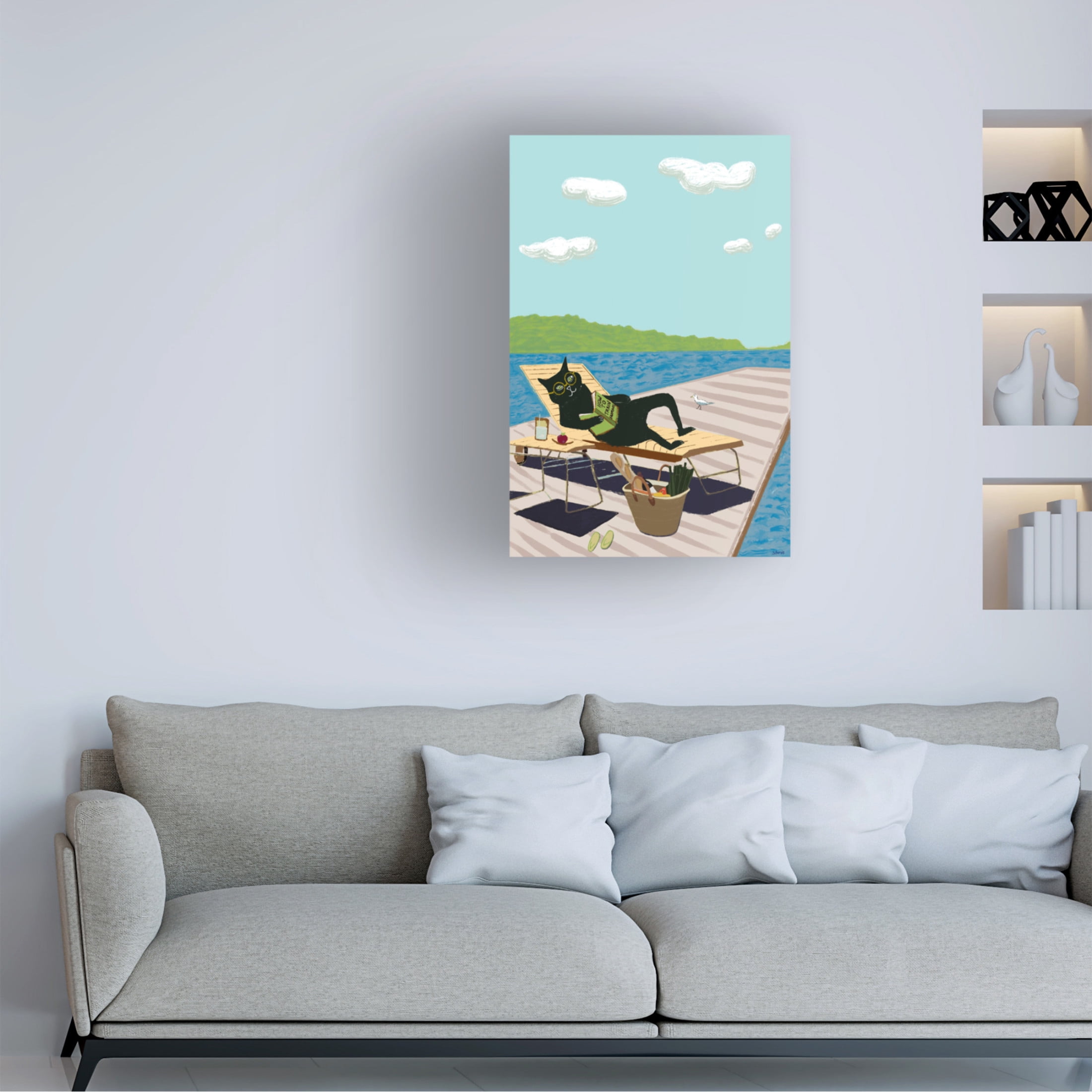 Trademark Fine Art Sharyn Bursic  Summer Break Canvas Wall Art