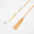 thumbnail image 5 of NICKSUN Minimalist Long Layered Necklace for Women, Luxury Stackable Beaded Lariat Chain with Heart & Imitation Pearl Pendants, 5 of 8