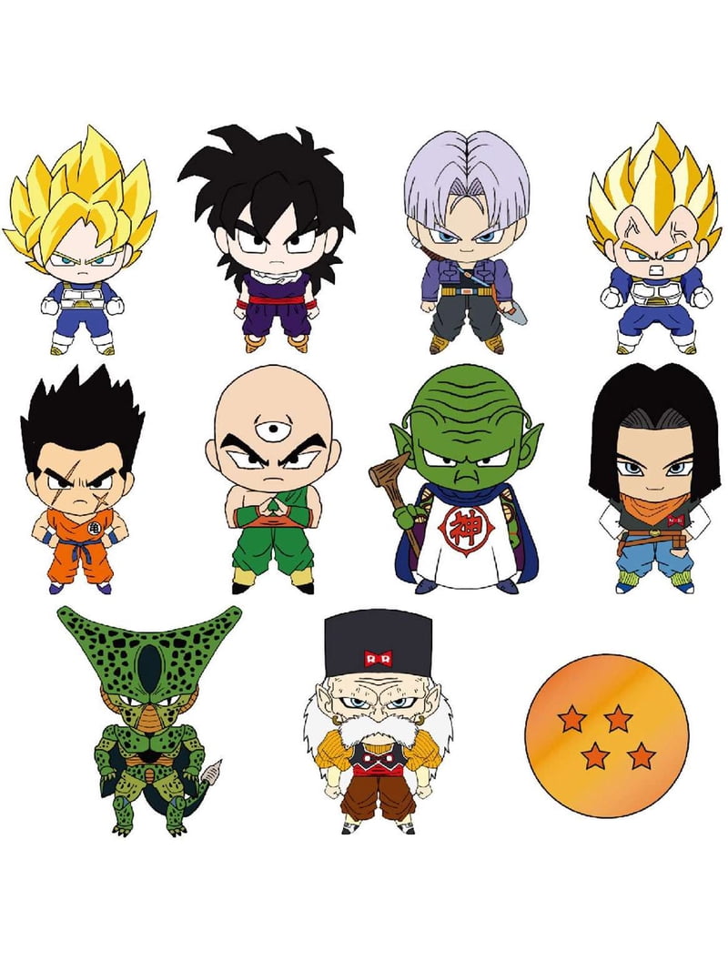 3D Figural Foam Bag Clip Dragon Ball Z Series 4 Mystery Pack