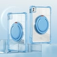thumbnail image 5 of ELEHOLD Rotating Shockproof Case For iPad Air 11 2025/2024, iPad Pro 11 2022/2021/2020/2018 Full Body Protection Clear Rugged Cover, 360° Rotating Ring Hand Grip Stand Shoulder Strap,Lightblue, 5 of 11