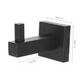 thumbnail image 1 of Gancho De Pared De Pared De Acero Inoxidable Para La Entrada De La Cocina De La Cocina De Baña. Base De 4,4 Cm Con Longitud De Gancho De 7 Cm Para Toallas De Ropa Colgando, 1 of 7