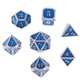 thumbnail image 2 of 7x Aleación de zinc d8 d10 d12 d20 Dados Sided Numberal para RPG Zulema Dados de aleación de zinc de 12 mm, 2 of 7