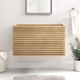 thumbnail image 4 of Saltoro Sherpi Render 36" Wall-Mount Bathroom Vanity Cabinet, Oak, 4 of 8