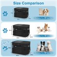 thumbnail image 4 of Corral para perros X-ZONE PET portátil plegable para interiores/exteriores negro, 4 of 6