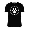 thumbnail image 4 of SDNall Hauts à Manches Longues Homme T-Shirt à Manches Longues Col Rond Assorti de Couleurs Imprimé Fallow, Haut à Manches Longues, 4 of 5