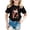a-Black6814, variant on Girls Kids Casual Short Sleeve TShirts Cartoon Ballet Pointe Shoes Bow Print Crewneck Loose Fit Tees For Casual Daily Wear White 10-11 Years