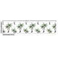 thumbnail image 2 of Ambesonne Palm Tree Fabric by the Yard Upholstery, Watercolor Trees Art, 10 Yards, Grey Green White, 2 of 4
