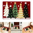 thumbnail image 2 of SIfdSeng Get it Fast Bathroom Rug Soft and Absorbent Tufted Snowflake Bathroom Mat for Winter and Washable Bathroom Decorative Rug Red Holiday, 2 of 6