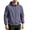 Dark Blue, variant on WRKEKC Lightweight Hooded Windbreaker for Men Quick Dry Zip-Up Casual Outerwear with Elastic Cuffs for Everyday Outdoor Activities