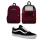 thumbnail image 3 of Combo mochila Jansport JS0A47LW04S y tenis Vans VN000ZDF1WX, 3 of 4