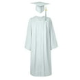 thumbnail image 4 of Offres de Liquidation d'Automne! Robes pour Femmes, Robe à Manches Longues Unie Col Rond Blanc TTG, 4 of 4