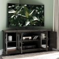 thumbnail image 4 of Leick Home 84386 Meuble TV d'Angle avec Rangement Fermé pour TV de 65 Pouces, Gris Riverstone, 4 of 5