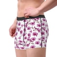 thumbnail image 3 of Wukai Orchids Flowers Print Men’s Underwear Breathable Boxer Briefs,&nbsp;Moisture Wicking & Breathable-XX-Large, 3 of 7