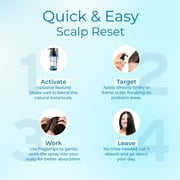Tree To Tub Dry Scalp Spray - Tea Tree Leave in Scalp Moisturizer for Dry Scalp, Flaky Buildup & Excess Oil, Scalp Moisturizer for Men & Women 3.4 oz