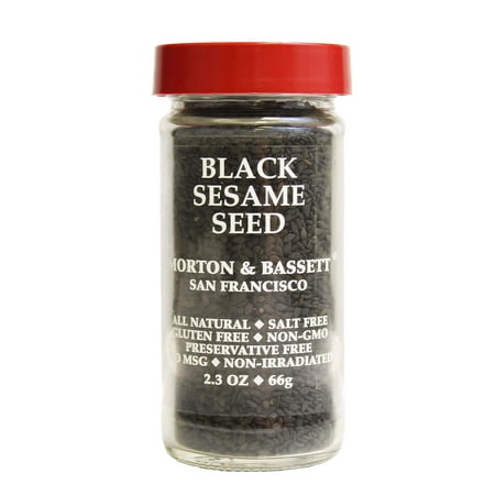 Morton & Bassett Black Sesame Seed, 2.3 oz – Single Spice