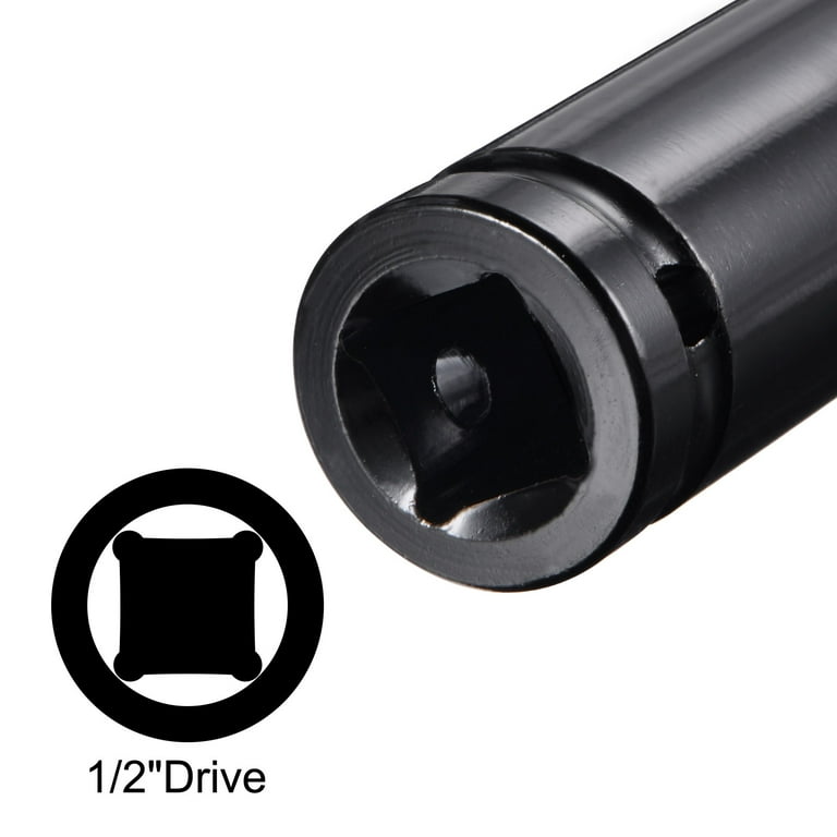 Juttzzei Deep Ipact Socket - 1/2 Inch Drive By 30, Heat-Treated CR-V 7 thumbnail image