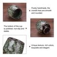 thumbnail image 3 of Uxcell 4 Pieces Chinese Ceramic Teacup 5.41oz Traditional Gong Fu Tea Set, Indigo, 3 of 6