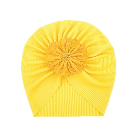 

Toddler Baby Boys Girls Stretch Striped Floral Breathable Hat Caps Headwear 3 Years