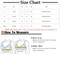 thumbnail image 2 of Jsaierl Bras for Women Plus Size Lift T-shirt Bras Cotton Sexy Bralettes Soft Breathable Full Figure Bras, 2 of 4