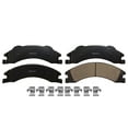 thumbnail image 7 of Detroit Axle - Brake Kit for 2008 2009 2010-2021 Ford E-350 Super Duty 08-14 E-150 E-250 Front and Rear Disc Brake Rotors Ceramic Brakes Pads 2011 2012 2013 2014 Replacement, 7 of 7