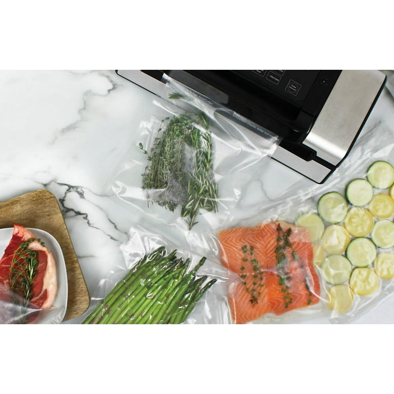 NESCO Pre-Cut Vacuum Seal Bags, 50ct Gallon (11