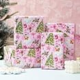 thumbnail image 3 of Gift Wrapping Paper Roll 58" x 23", Christmas Printed Gift Wrap, Easy Cut & Fold, Durable Paper for Birthday, Holiday, Party and DIY Crafts,1 Roll, 3 of 7