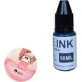 thumbnail image 4 of 10ml Black Stamp Refill Ink,Clothes Waterproof Ink Name Stamp Printing On Clothing Wash Not Fade, Stamp Oil for Office School Seal, 4 of 7