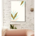 thumbnail image 2 of wall26 - Canvas Wall Art - Pastel and Gold Glitter Geometric Canvas Art - Giclee Print Gallery Wrap Modern Home Art Ready to Hang - 32x48 inches, 2 of 4