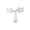 White, variant on 4 Pcs Christmas Chair Bows, 15.7 x 5.9in Large White Bows, Chair Back Sashes for Dining Room, Kitchen, Holiday Party and Christmas Decorations