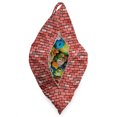 thumbnail image 3 of Brick Lounger Chair Bag, Cartoon Style Blocks Rectangular Street Wall Rustic Art, High Capacity Storage with Handle Container, Lounger Size, Coral Multicolor, by Ambesonne, 3 of 5