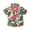 A-Green86, variant on JAJAHO Boys Girls Hawaiian Shirts For Kids Button Down Tropical Print Short Sleeve Lapel Shirt Casual Summer Beach Vacation Clothes Ages 1-6 Years Soft Tops
