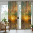 thumbnail image 5 of City Sunset Landscape Outdoor Curtains for Patio, Gradient Clouds Modern Sunshade Privacy Drapes Grommet Waterproof Outside Curtains for Porch/Cabana/Balcony 54"x 84", 1 Panel, 5 of 9