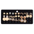 thumbnail image 4 of 14 Pairs Of Earrings Alloy Retro Style Small Daisy Moon Flower Rhinestone Earring Set, 4 of 6