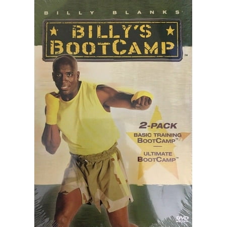 Billy Blanks BASIC TRAINING & ULTIMATE BOOTCAMP(2 Pc DVD)workouts boot camp