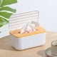 thumbnail image 3 of Caja de almacenamiento de mascarilla antipolvo sellada con caja de pañuelos húmedos, 3 of 5